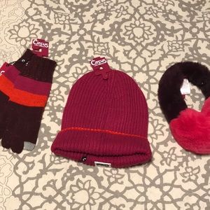 Winter Set (Fuchsia Color)